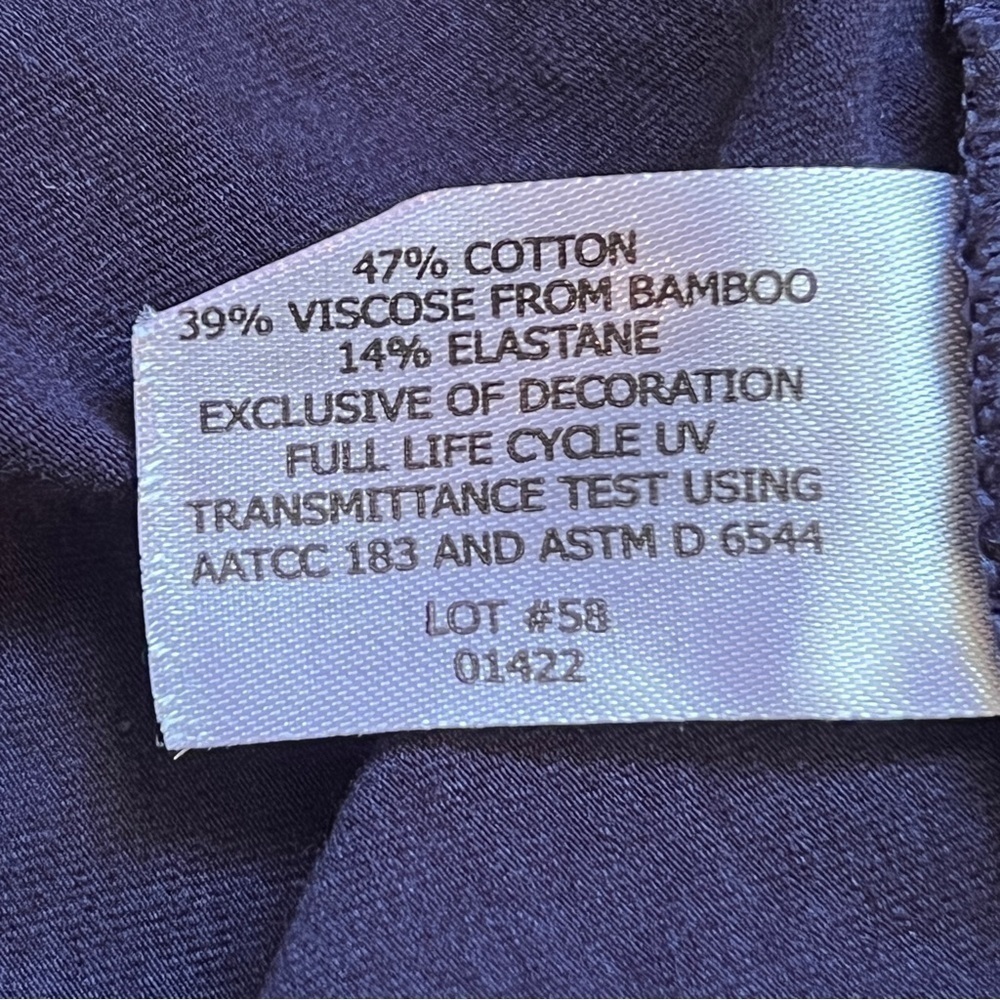 Coolibar UPF 50+ Navy Blue Weekend Athleisure Jogger Sweat Pants | Size Small - Picture 6 of 8